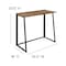 Flash Furniture Small Rustic Natural Home Office Folding Computer Desk, 36" JB-YJ354D-GG - alternate 4